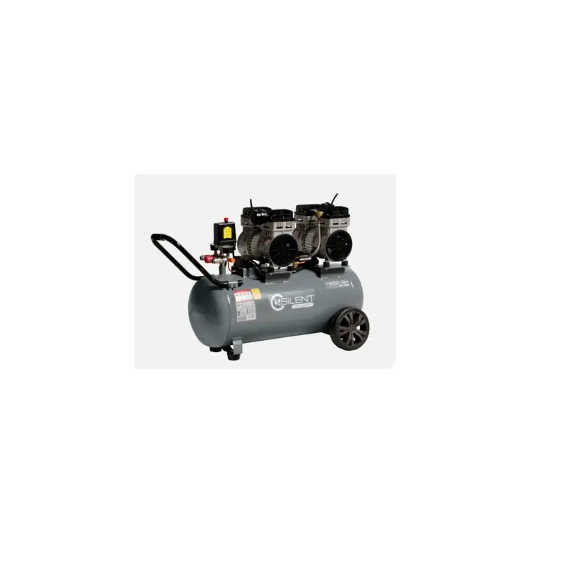 Compresseur mobile Lacmé SILENT 16/50 SH 16 m³/h monophasé 50L 8bars