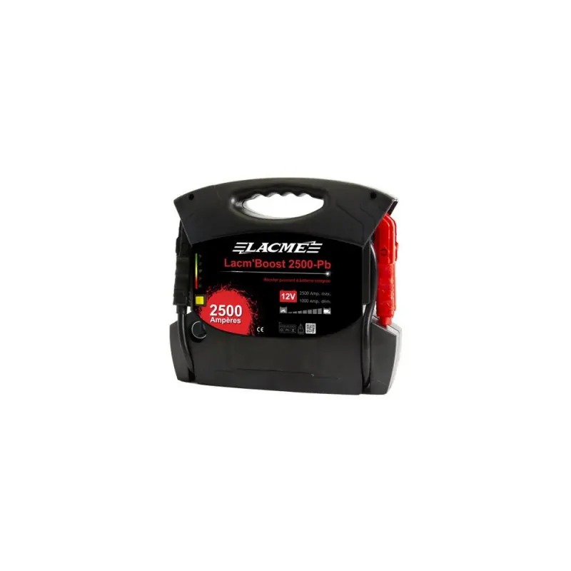 Booster de démarrage Lacmé Lacm‘Boost 2500-Pb batterie plomb 12V 2500A