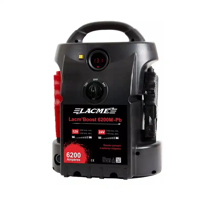 Booster de demarrage Lacmé Lacm‘Boost 6200M-Pb 2340A batterie 12V/24V