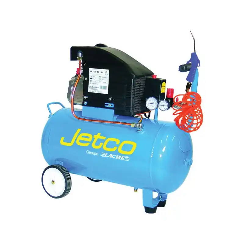 Compresseur Lacmé Jetco 50 2cv monophasé cuve 50litres