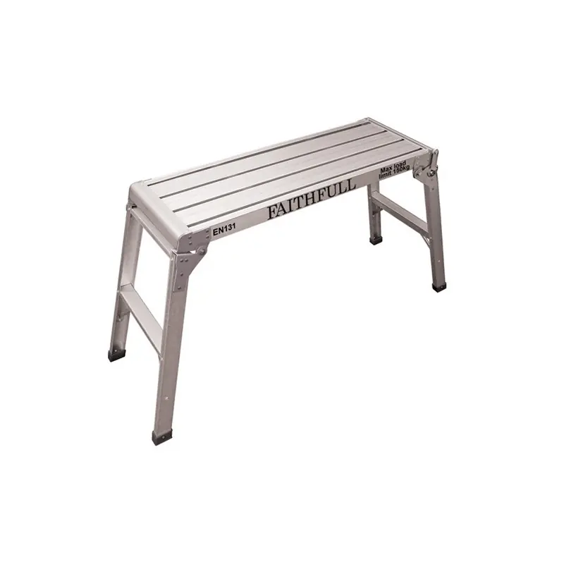 Plateforme Faithfull pliante hauteur 520mm charge 150kg max