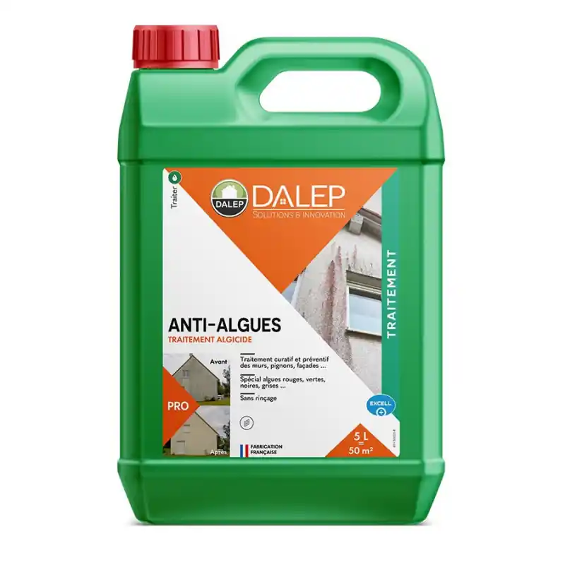 Traitement algicide concentré Dalep ANTI-ALGUES 5L