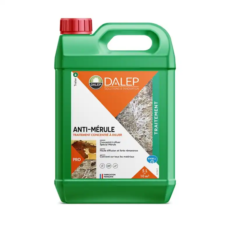 Traitement anti-mérule concentré Dalep bidon de 5L à diluer