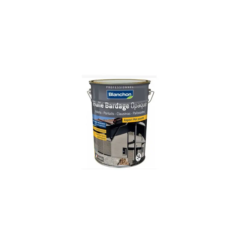Huile bardage Blanchon Opaque pin brut 5 litres