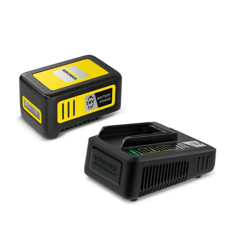 Pack batterie et chargeur Karcher Set Battery Power 18/50 18V 5Ah