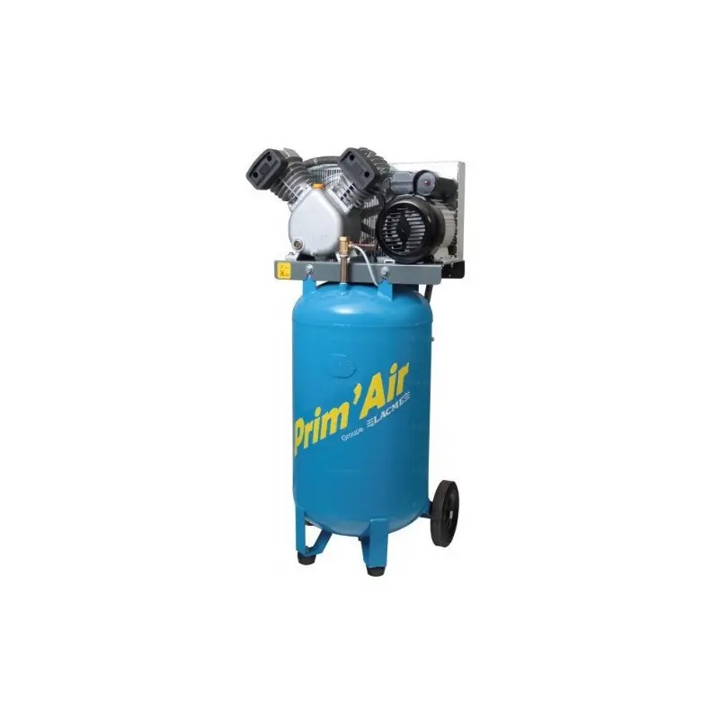 Compresseur vertical 3CV Monophasé 21 m3/h 100L PRIMAIR VVM 21/100 Lacme