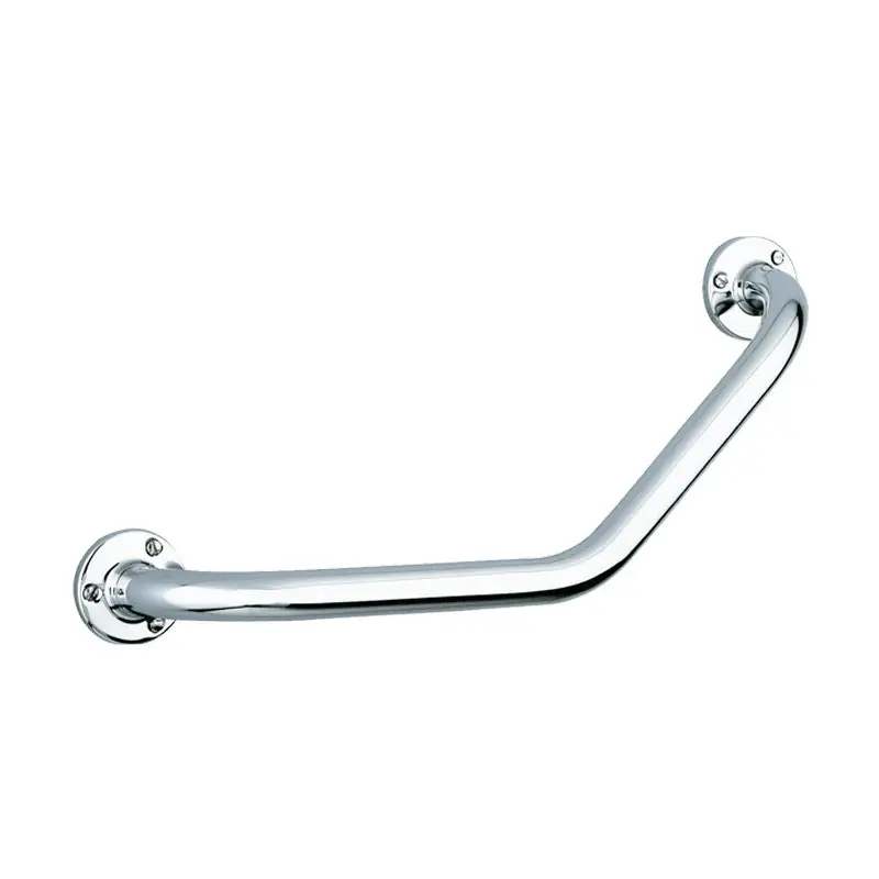 Barre de maintien Delabie coudée 135° ECO brillant 220x220mm