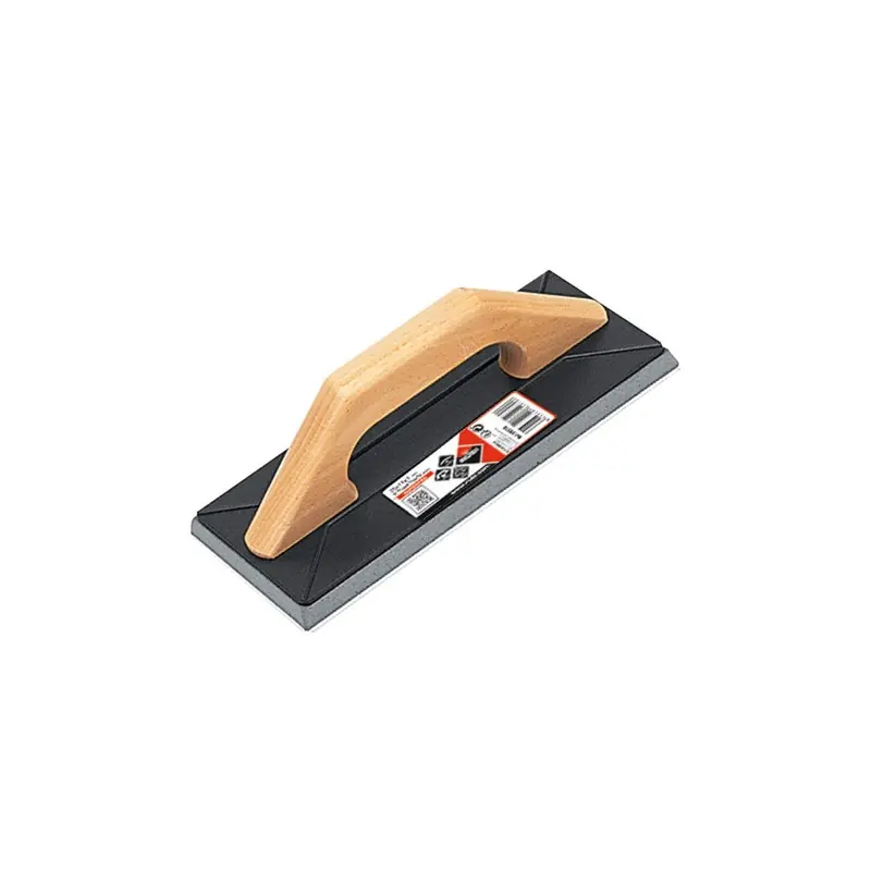 Talochon caoutchouc Rubi 25x11cm pour joints SUPERPRO poignée en bois