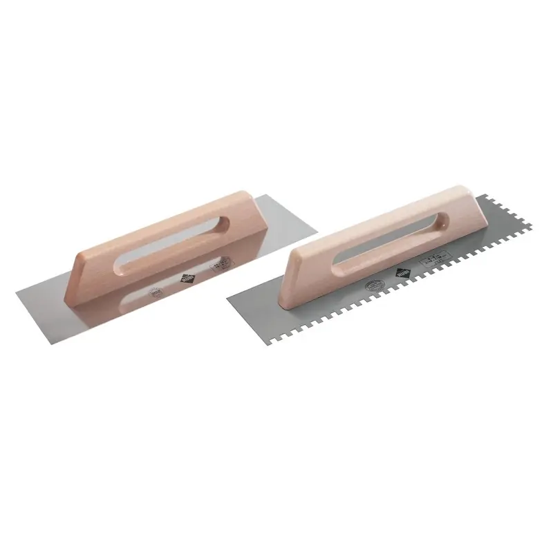 Peigne Rubi acier 20x20mm manche en bois fermé 48cm