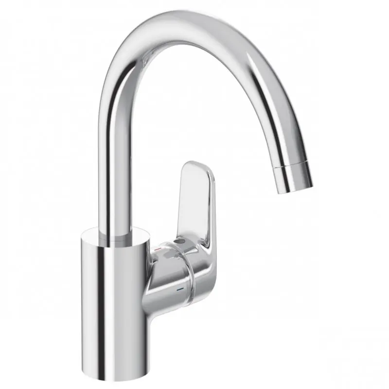 Mitigeur évier Ideal Standard Okyris bec haut orientable chromé