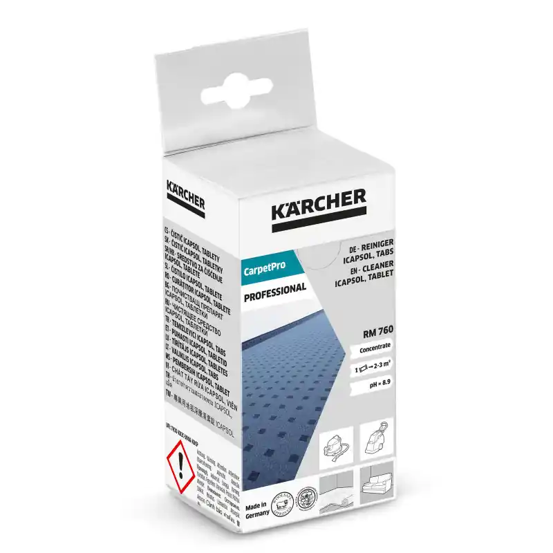 Détergent RM760 pour injecteur tablette Press & Ex Karcher