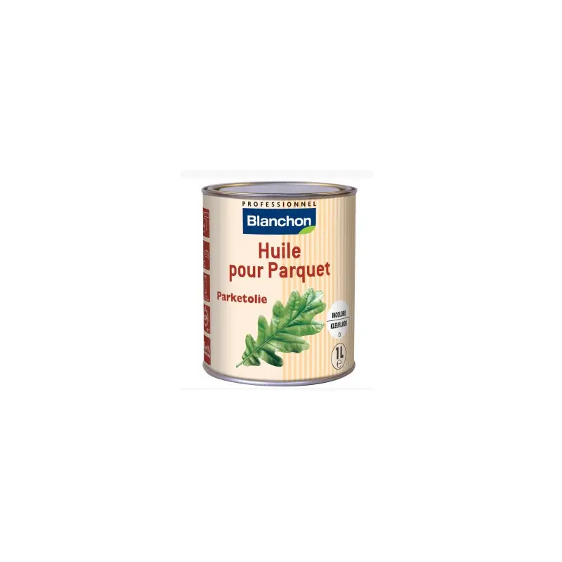 Huile pour parquet Blanchon 1 litre incolore