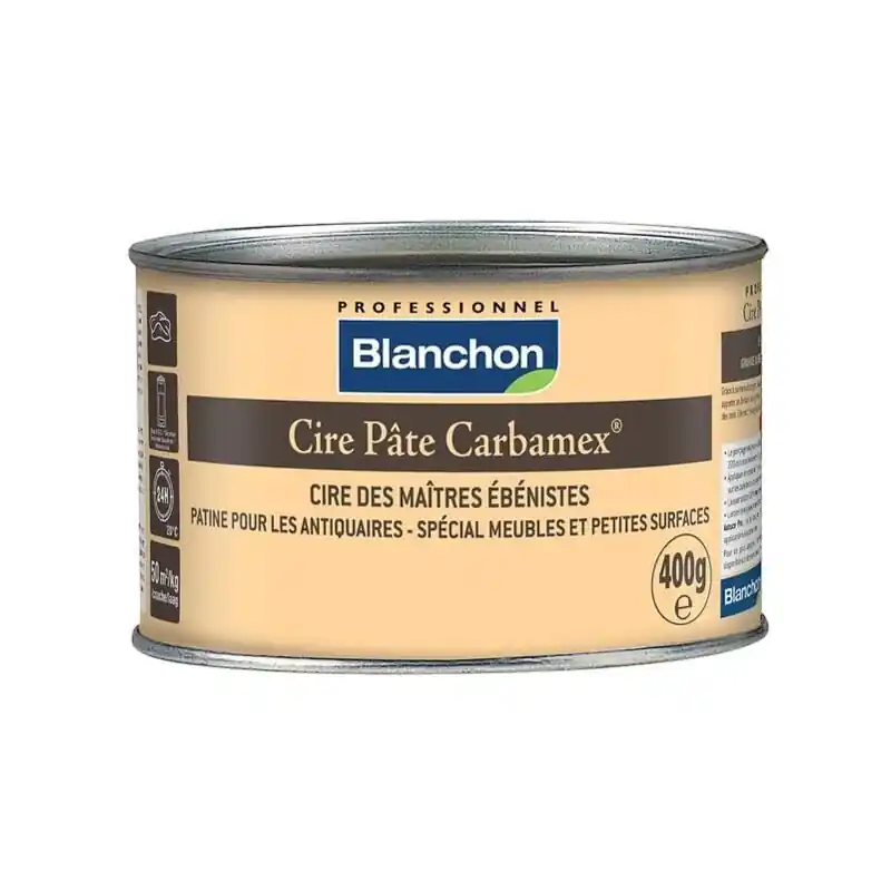 Cire pâte Blanchon Carbamex 400g nuancier neutre