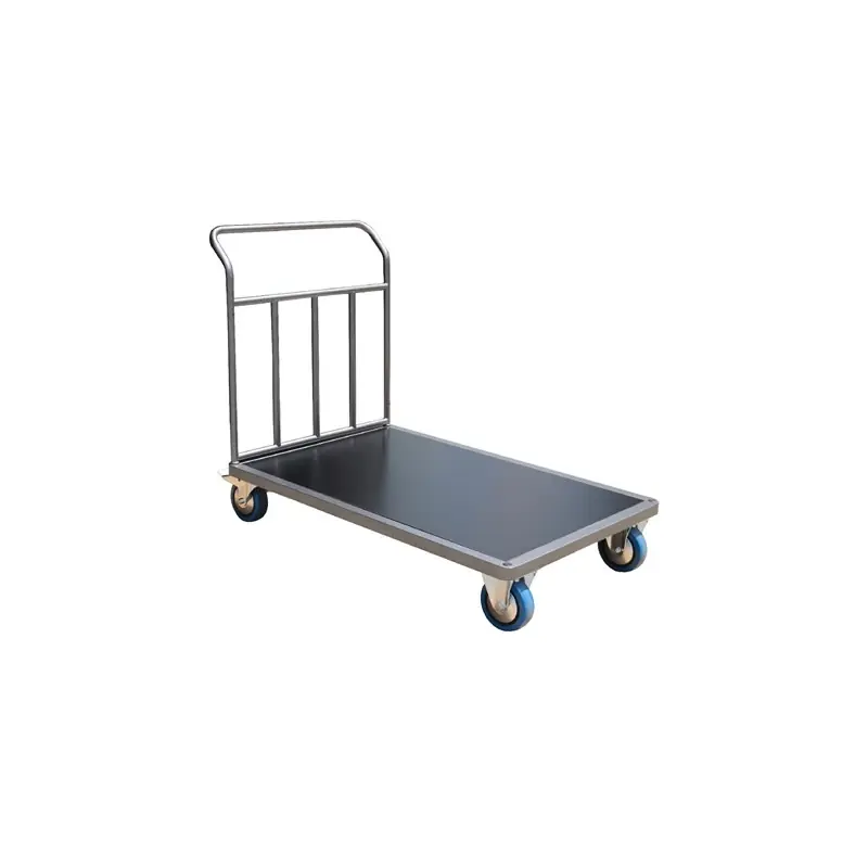 Chariot acier Stockman CHG1T1 1200x800mm 1 timon renforcé
