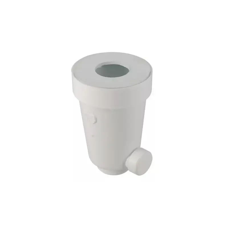 Siphon pour urinoir Nicoll en PVC blanc avec joint D33/42mm