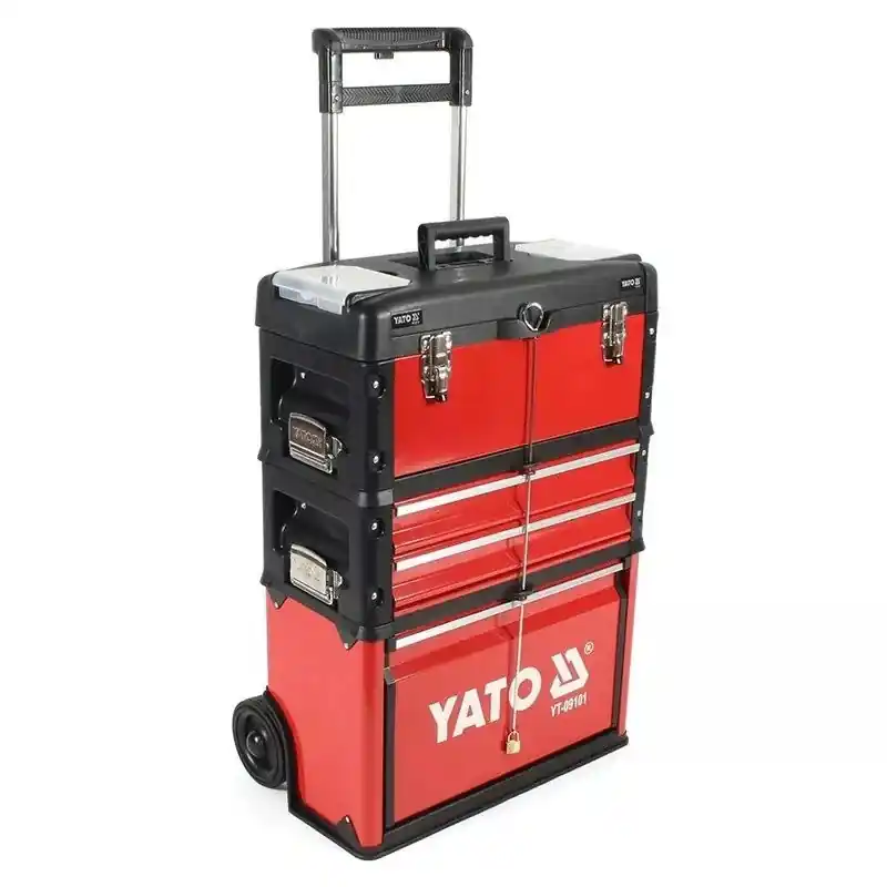 Coffret d‘outil modulaire sur roues avec 3 parties YT-09101 Yato