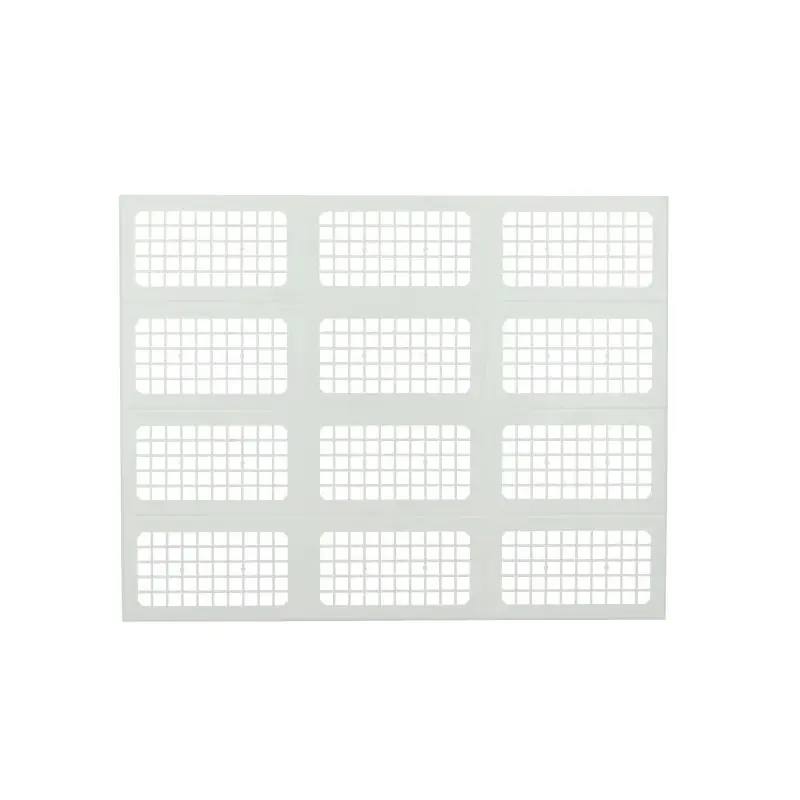 Grille de ventilation Nicoll vent “X” blanc 334x430mm