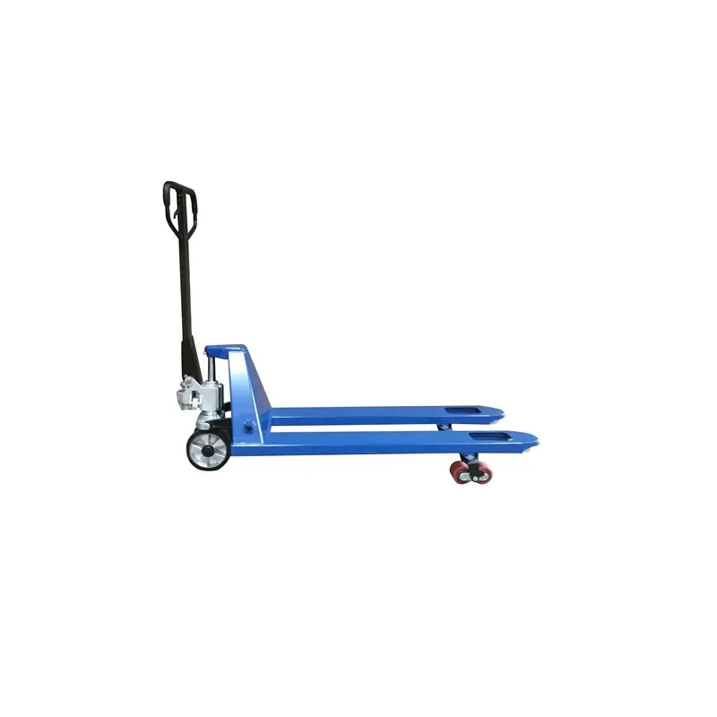 Transpalette manuel premium Stockman AC25CBV bleu 2500kg