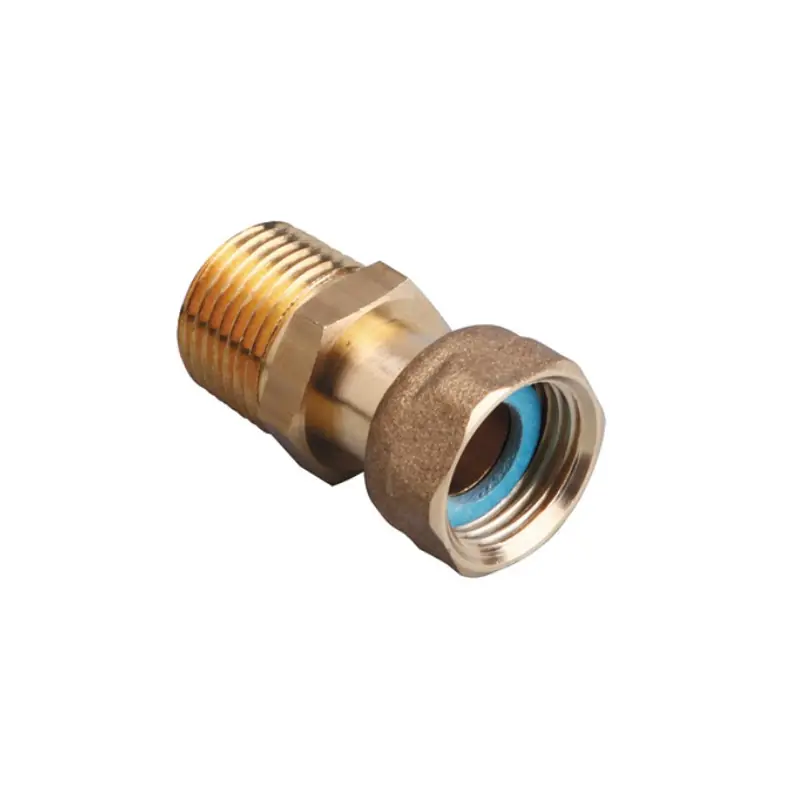 Raccord gaz naturel Gurtner droit femelle G 1/2" mâle conique R ½"