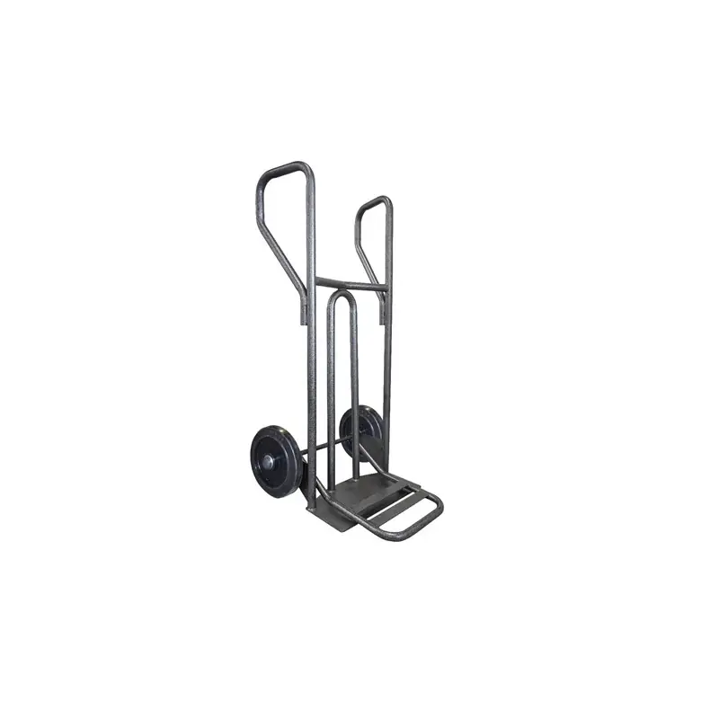 Diable DVPF400-RSN-BR 400kg roues caoutchouc noir bavette rabattable