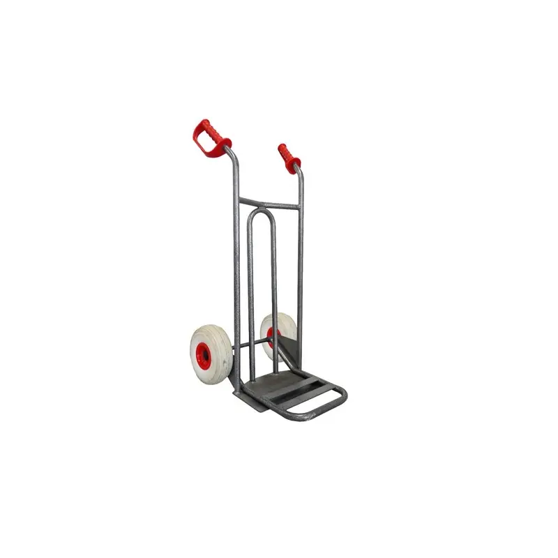 Diable acier DVPO-RINC-BR 250kg roues increvables bavette rabattable