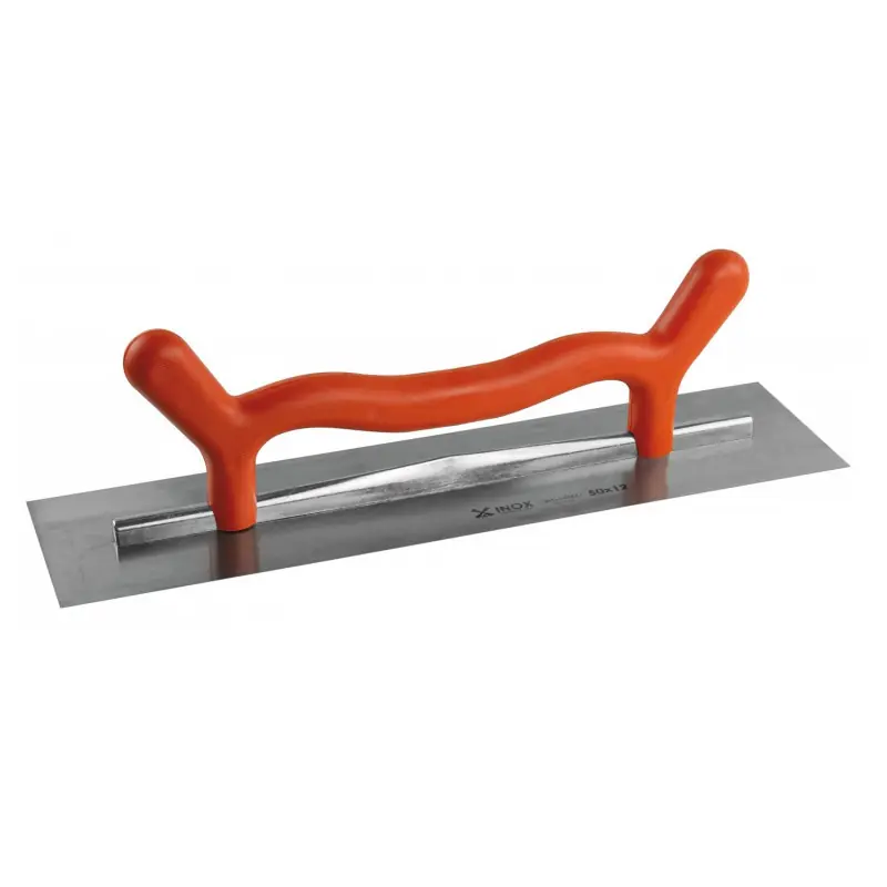 Platoir Mondelin 50x12cm lame inox 0,6mm poignée 2 mains