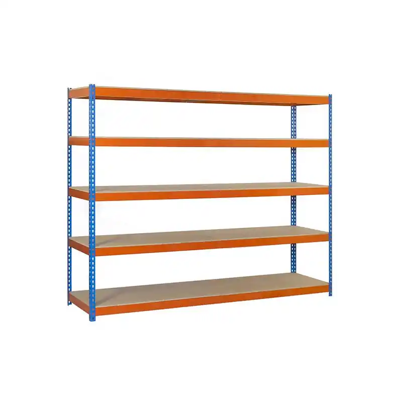 Etagère ECOFORTE 1806-5 bleu orange 5 niveaux 2000x1800x600mm 400kg