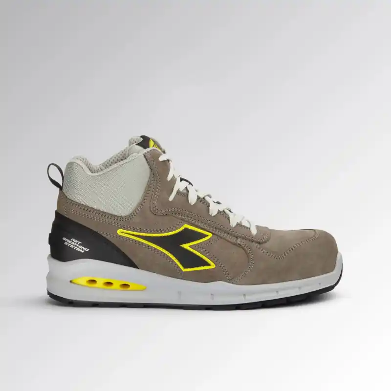 Chaussure de securité montantes RUN NET AB MID S3S FO SR T.43 gris