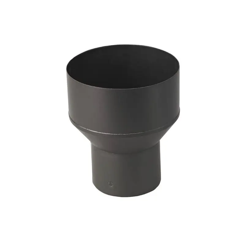 Réduction conduit fumée TEN noir mat D180Fx80M