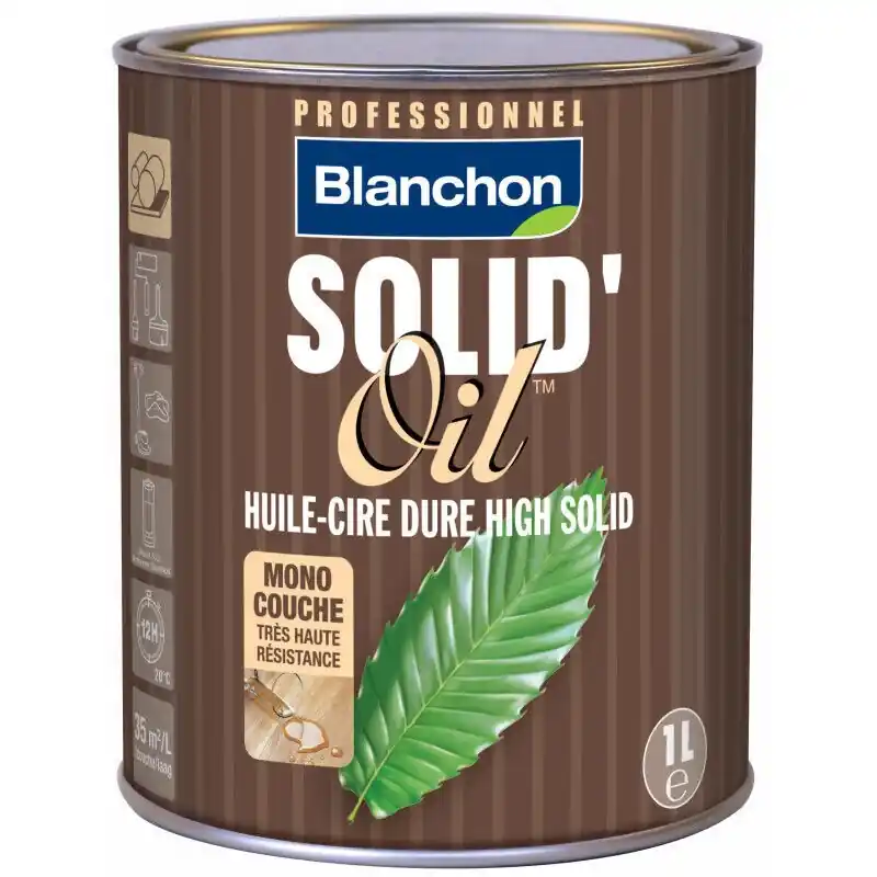 Vitrificateur parquet Blanchon VP 1L mat soie effet cire naturelle