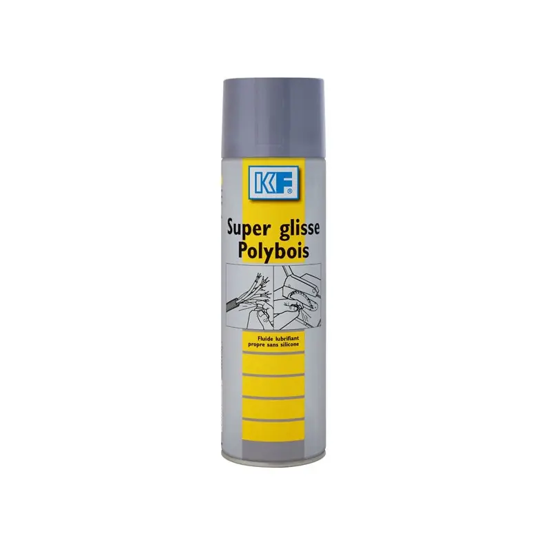 Lubrifiant KF Super glisse Polybois aérosol 400ml