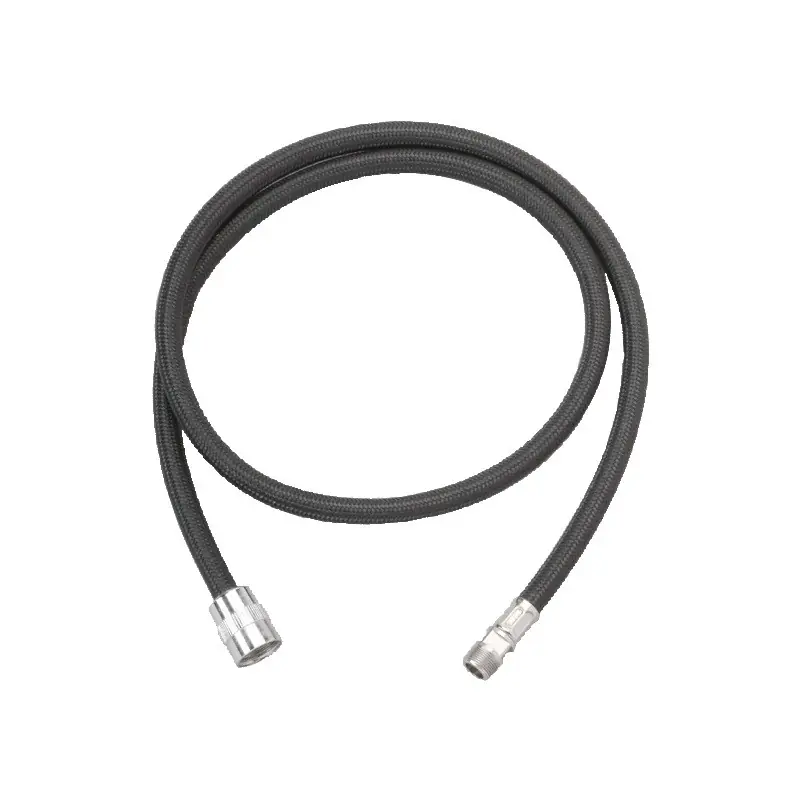 Flexible nylon Delabie 1,5m noir pour mitigeur à douchette extractible
