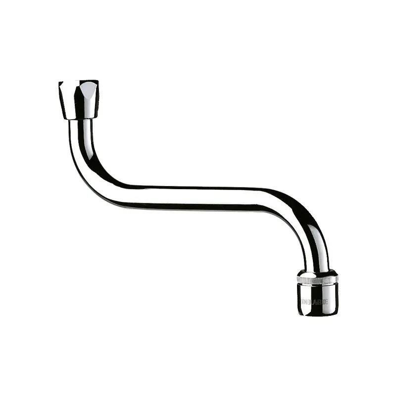 Bec universel horizontal Delabie orientable mural F1/2" 150x120mm