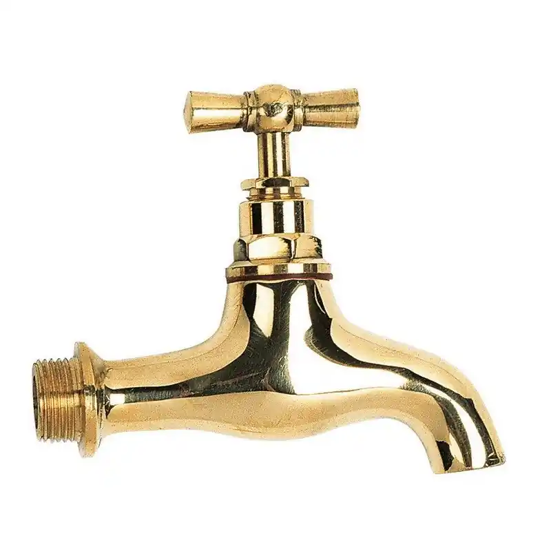 Robinet de puisage WATTS bec lisse 1/2" laiton poli