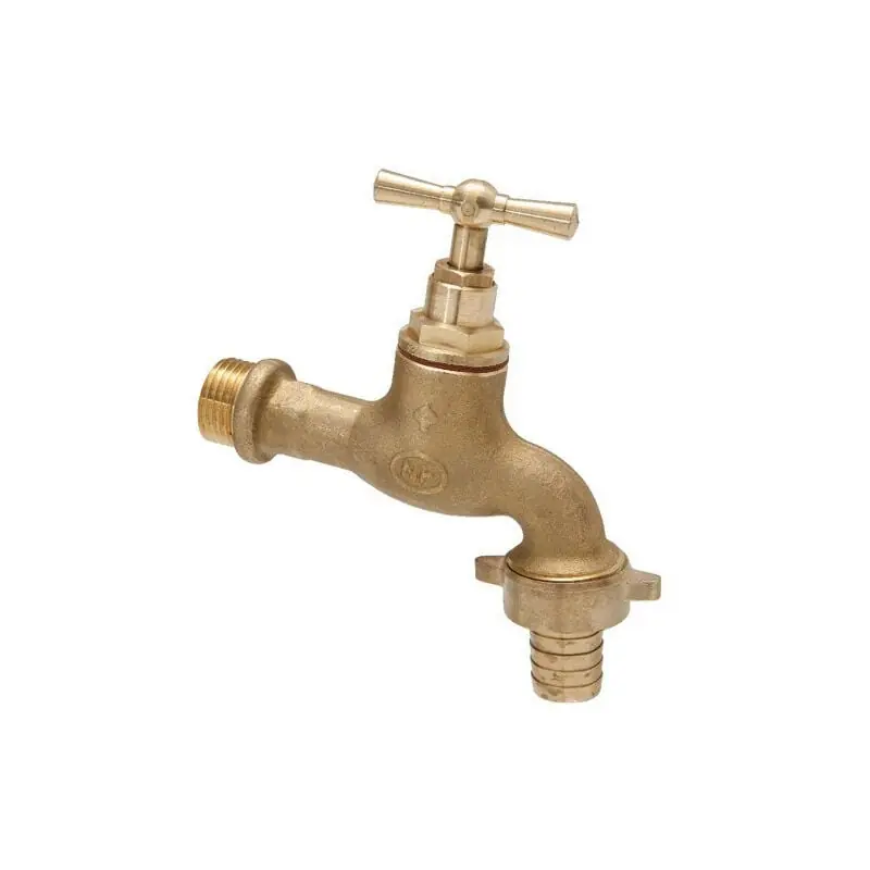 Robinet d‘arrosage WATTS 1/2" NF avec nez 3/4" en laiton brut