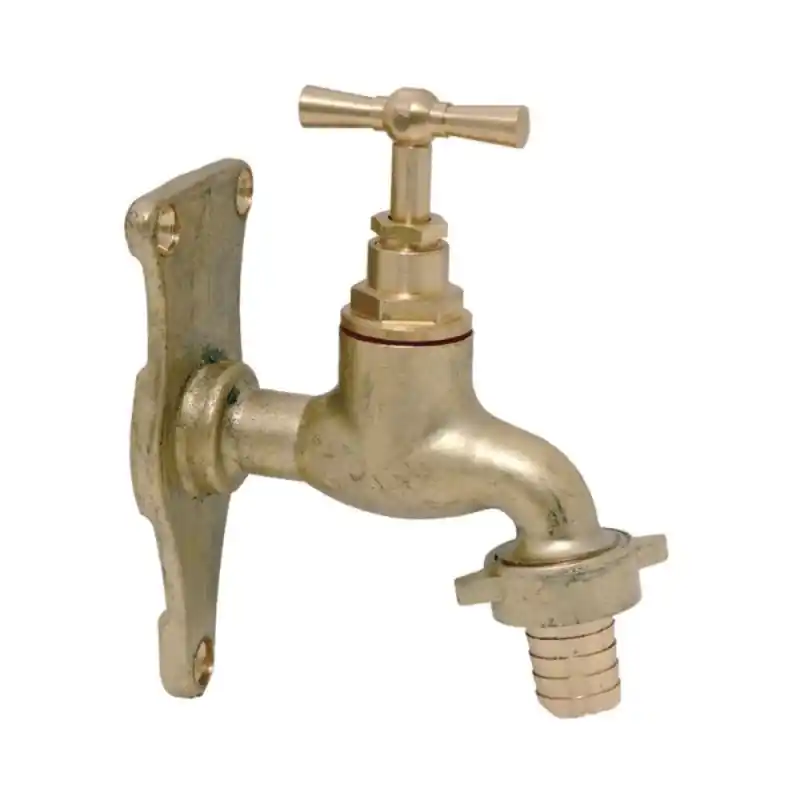 Robinet de jardin WATTS F1/2" avec applique intégrée et raccord au nez
