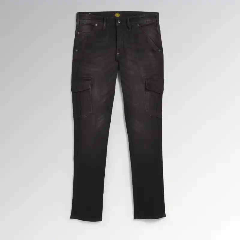 Pantalon en jean de travail Diadora Pant Stone Cargo taille 36 noir