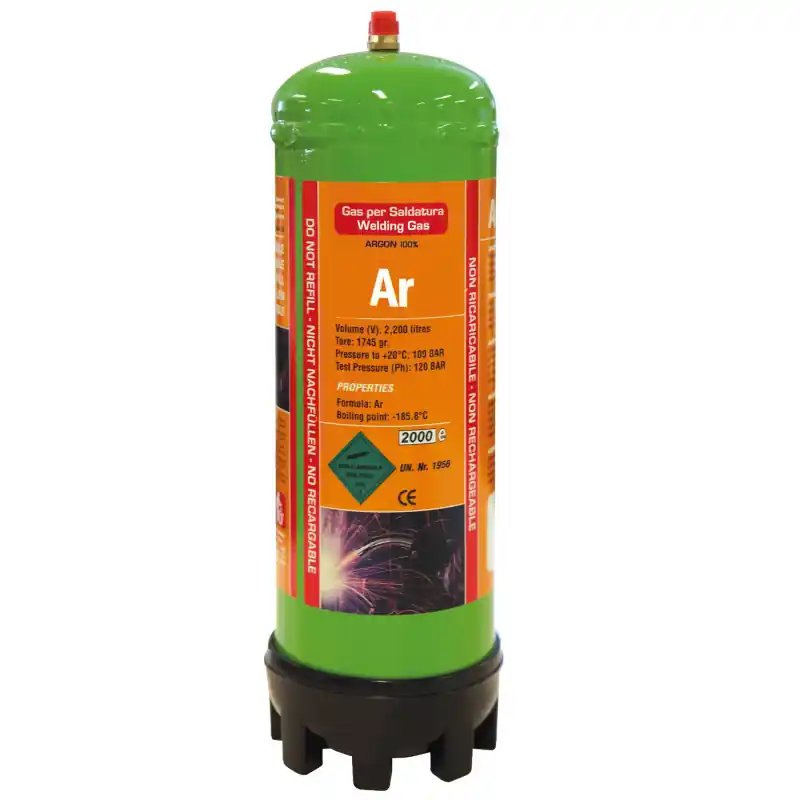 Bouteille de gaz jetable Gys Argon pur 2,2L
