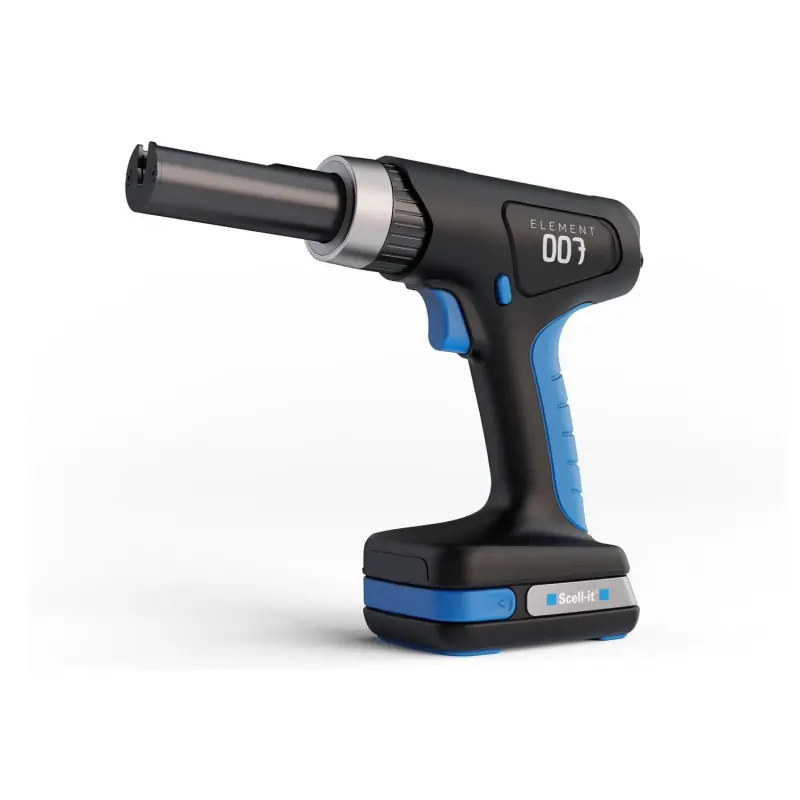 Outil de pose E-007-1XBAT 18V Li-Ion 2Ah capacité M4-M8 avec chargeur