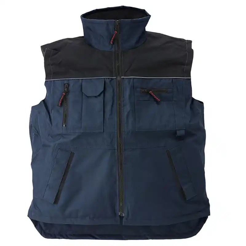 Gilet Coverguard RIPSTOP bleu marine taille S matelassé sans manche