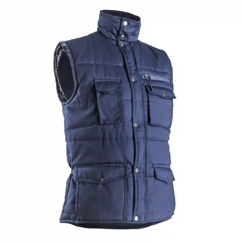 Gilet Coverguard POLENA bleu marine coton/polyester XL sans manche