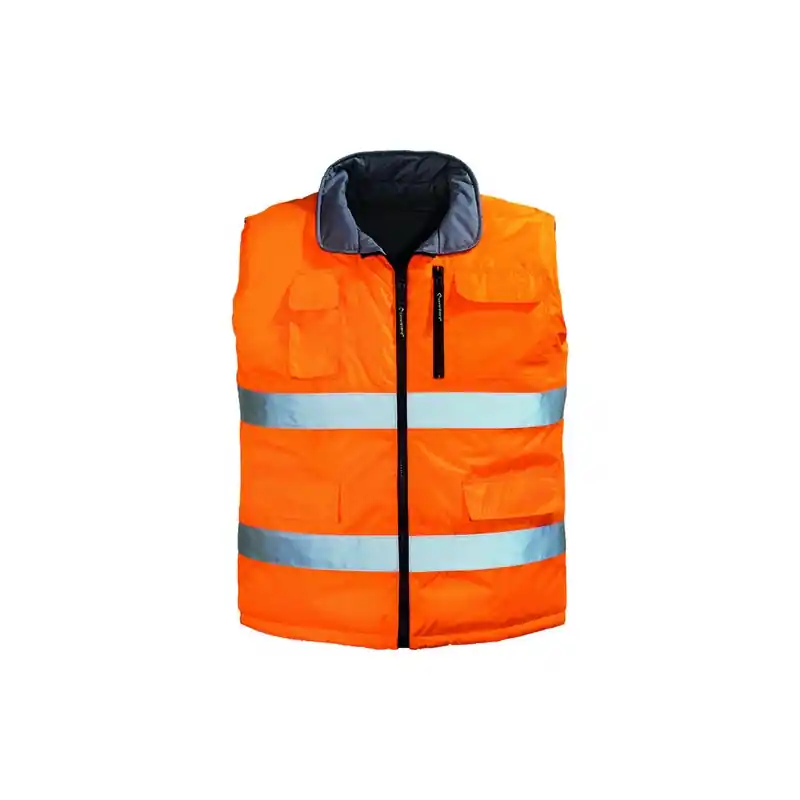 Gilet réversible Coverguard HI-WAY orange/ gris taille XXXL
