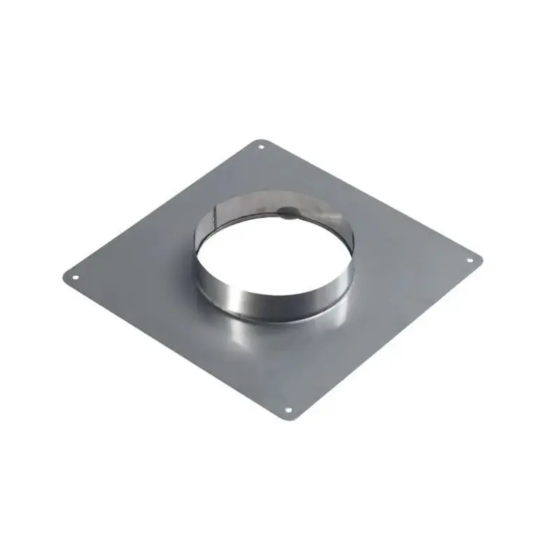 Plaque d‘étanchéité TEN inox 350x350 D150/155mm
