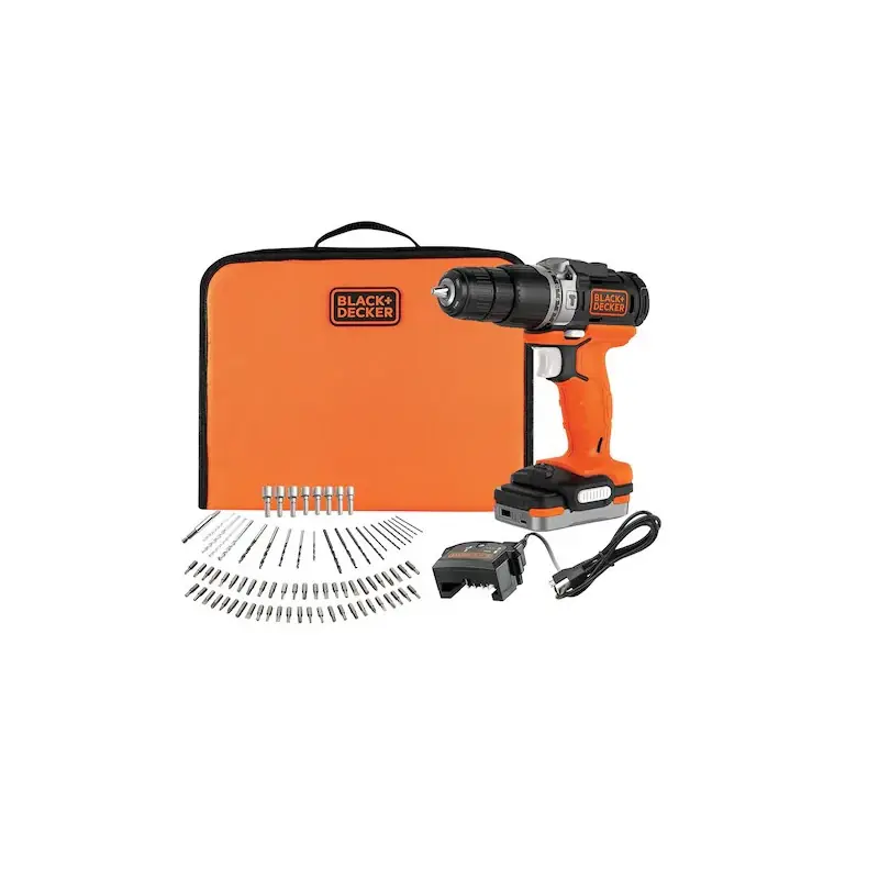 Perceuse à percussion Black & Decker BDCHD12S1 12V 1,5Ah 40Nm