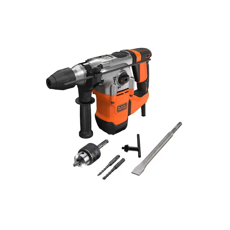 Marteau perforateur Black & Decker BEHS03K-QS SDS+ 1250W 3,7J 3 modes