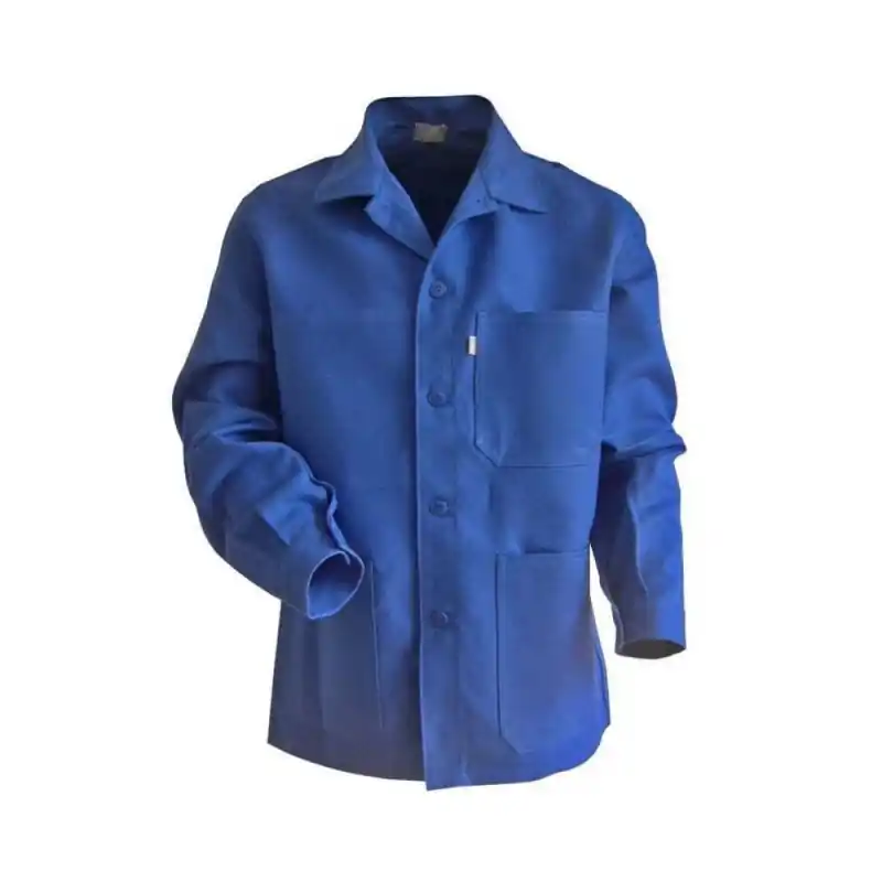 Veste de travail homme LMA PLANTOIR 100% coton taille 0 bleu bugatti