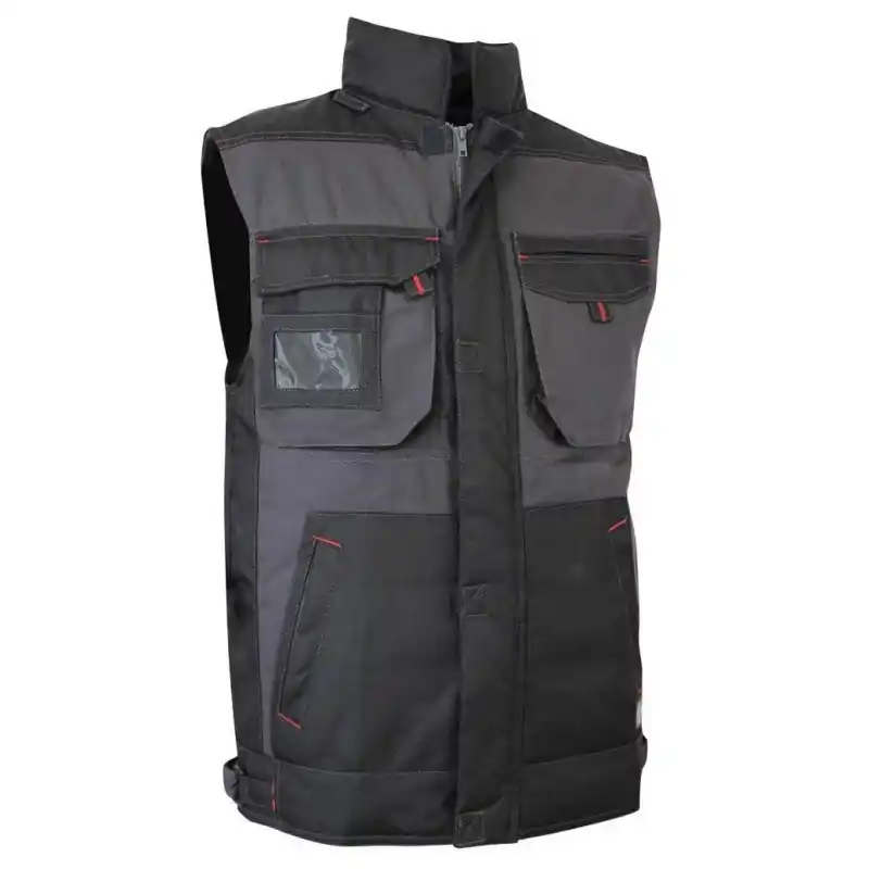 Gilet bodywarmer LMA 2058 SABLE taille 7 gris/noir