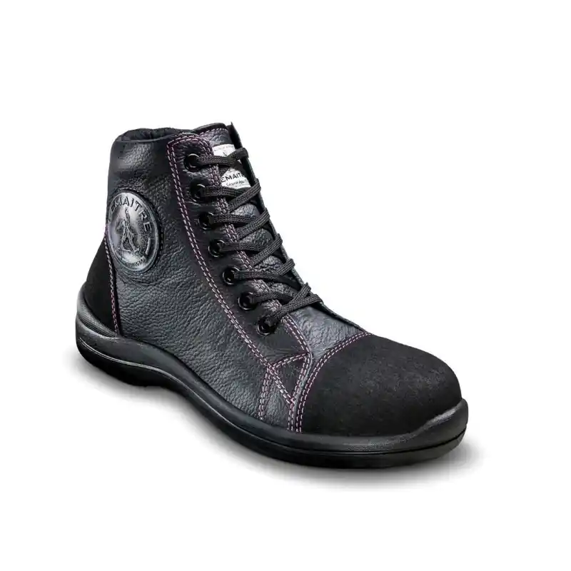 Chaussure de sécurité Lemaitre LIBERTY HAUT NOIR S3 P40 pour femme