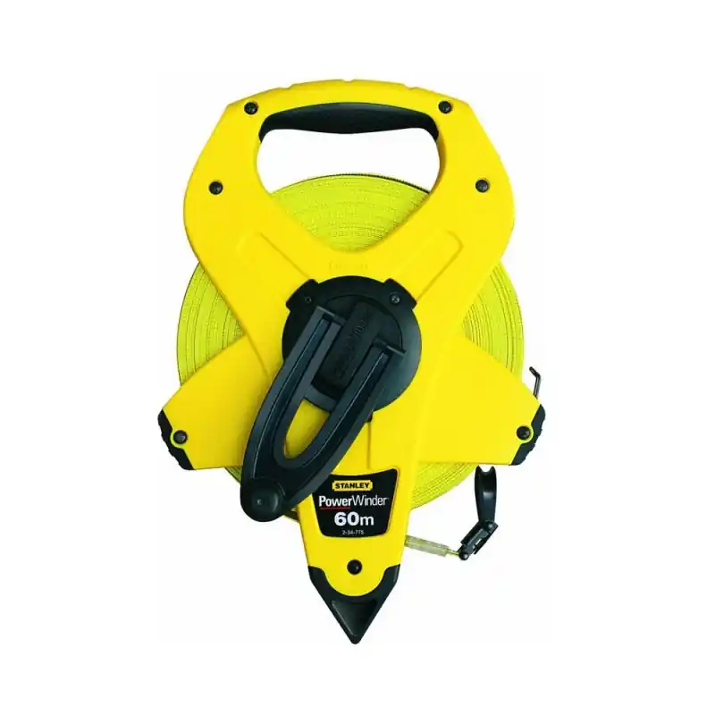 Ruban de mesure longue Stanley PowerWinder 60m en fibre de verre