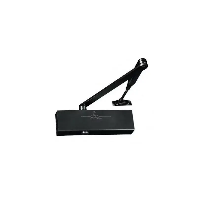 Ferme-porte GR200115 avec frein d‘ouverture bras standard noir